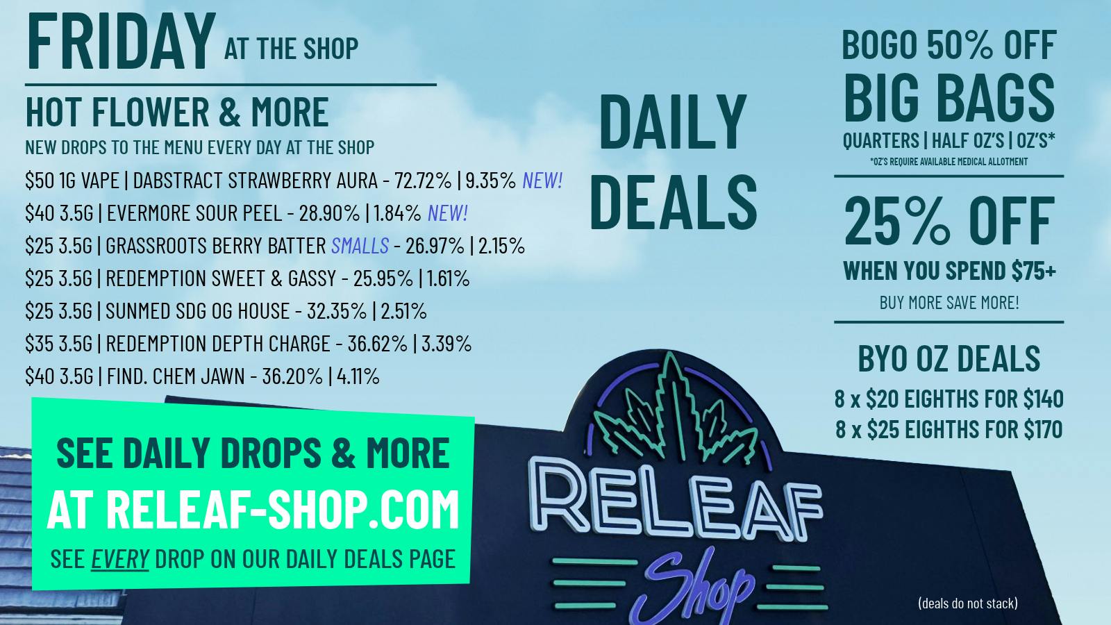 ReLeaf Shop - Eldersburg Friday Drops & Spotlight