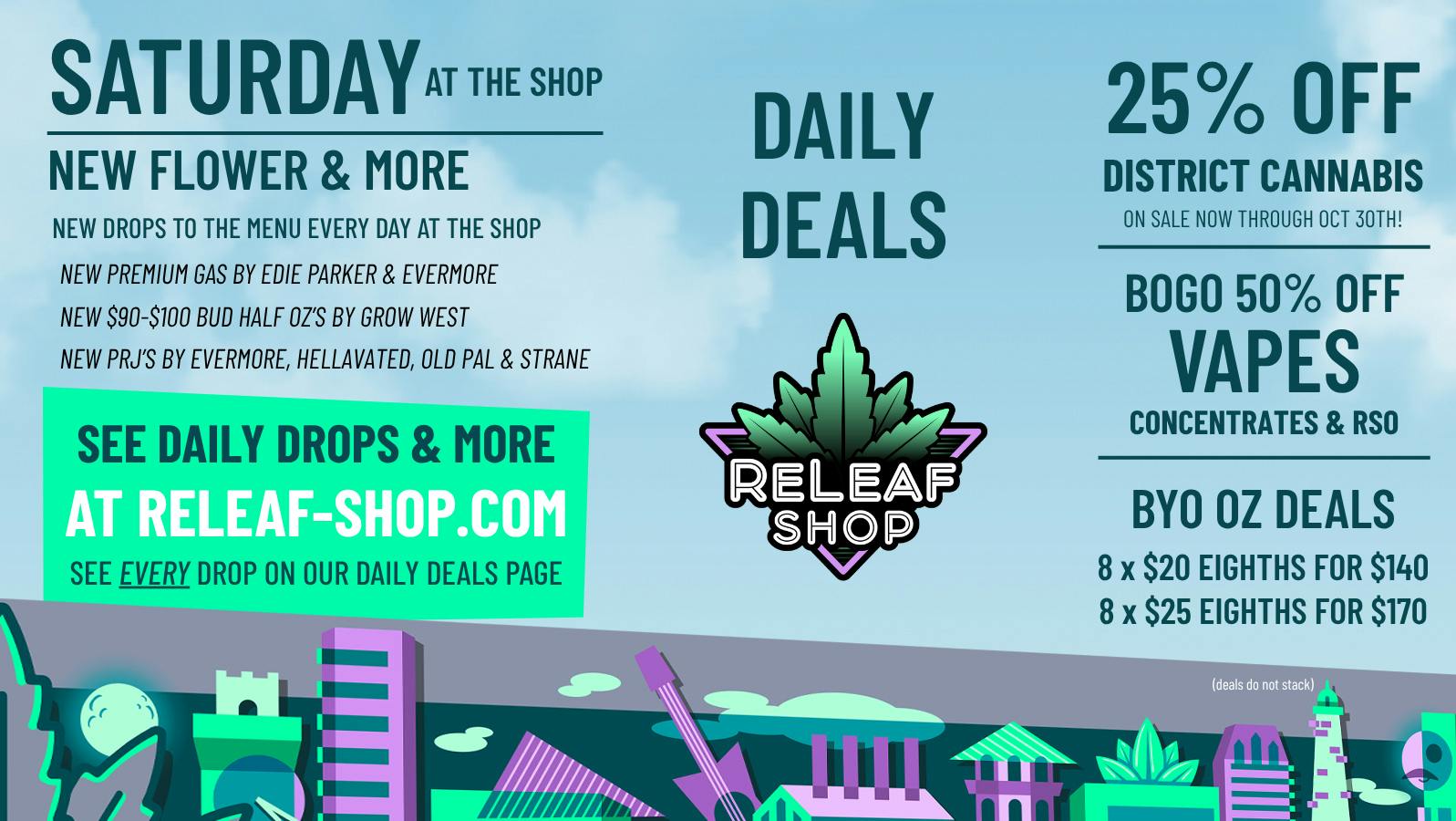 ReLeaf Shop - Baltimore Saturday Drops & Spotlight