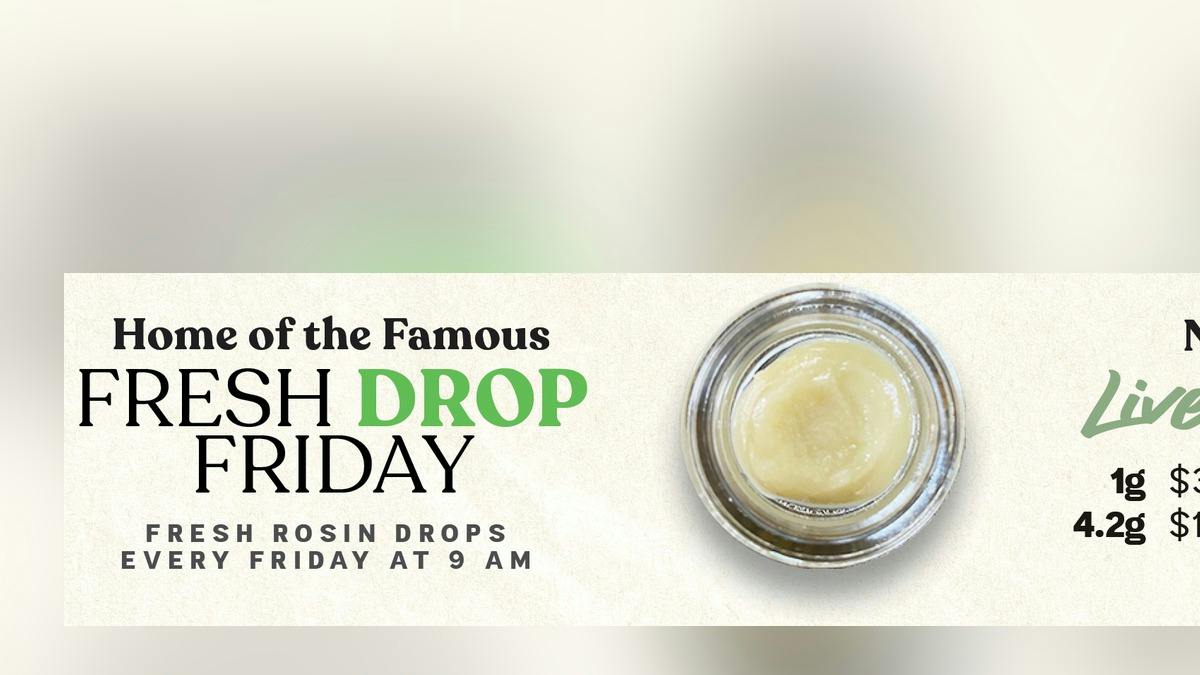 Nature's Kiss - Tulsa 24/7 Everyday Deal: Fresh Drop Friday - Live Rosin 9am