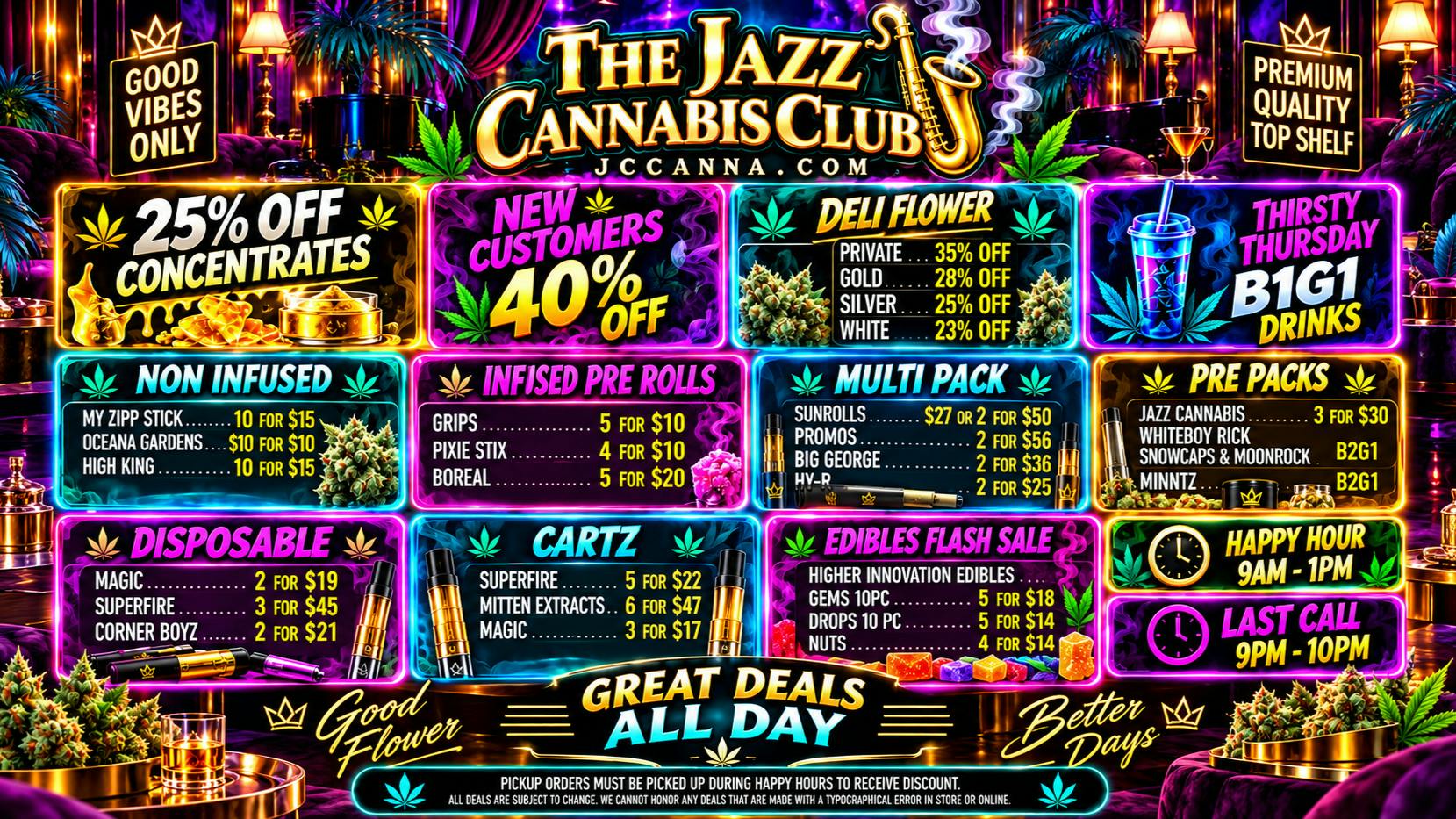 The Jazz Cannabis Club - Inkster BEST DEALS AROUND!!