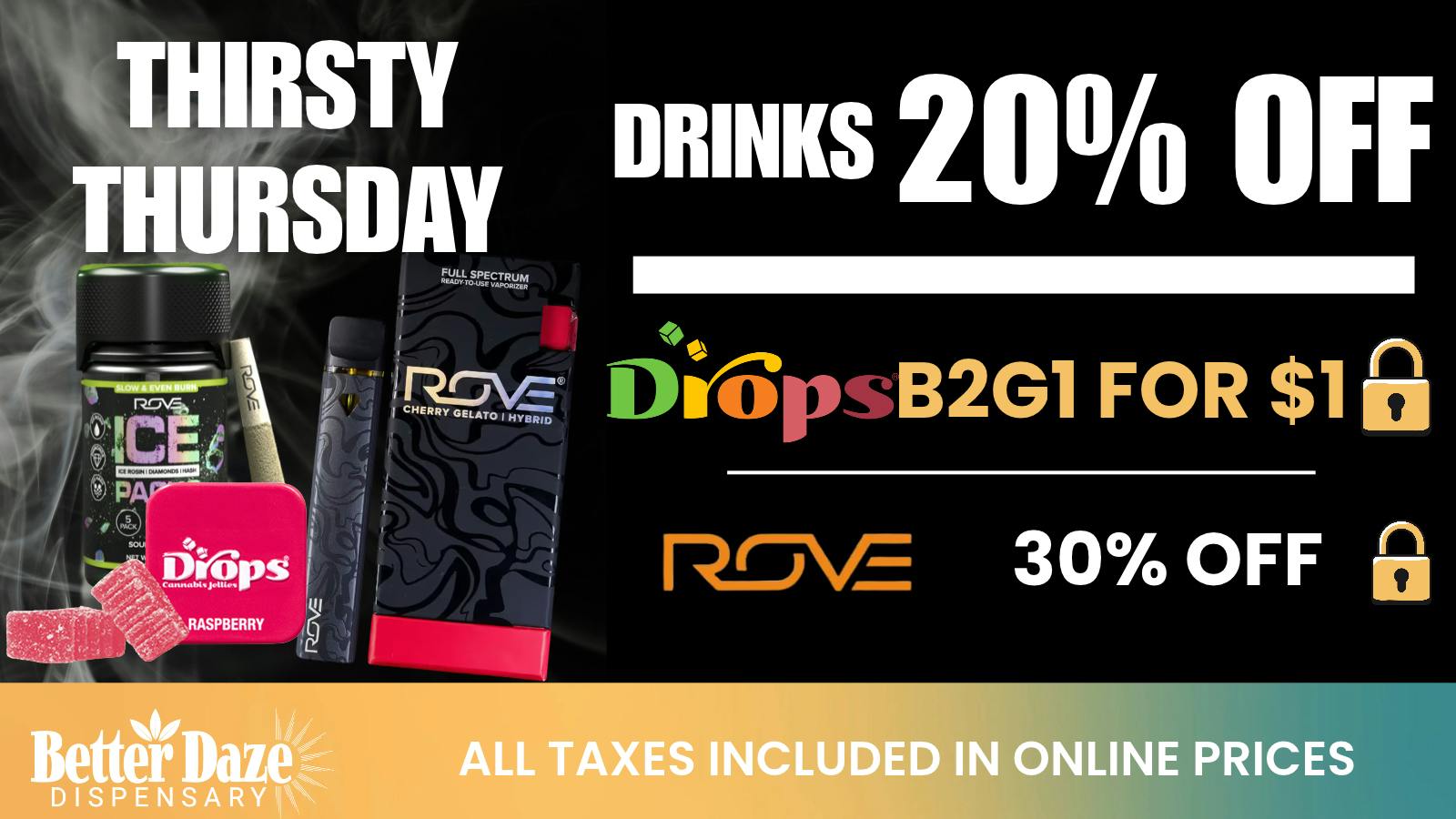 Better Daze Delivery - Covina Thirsty Thursdays