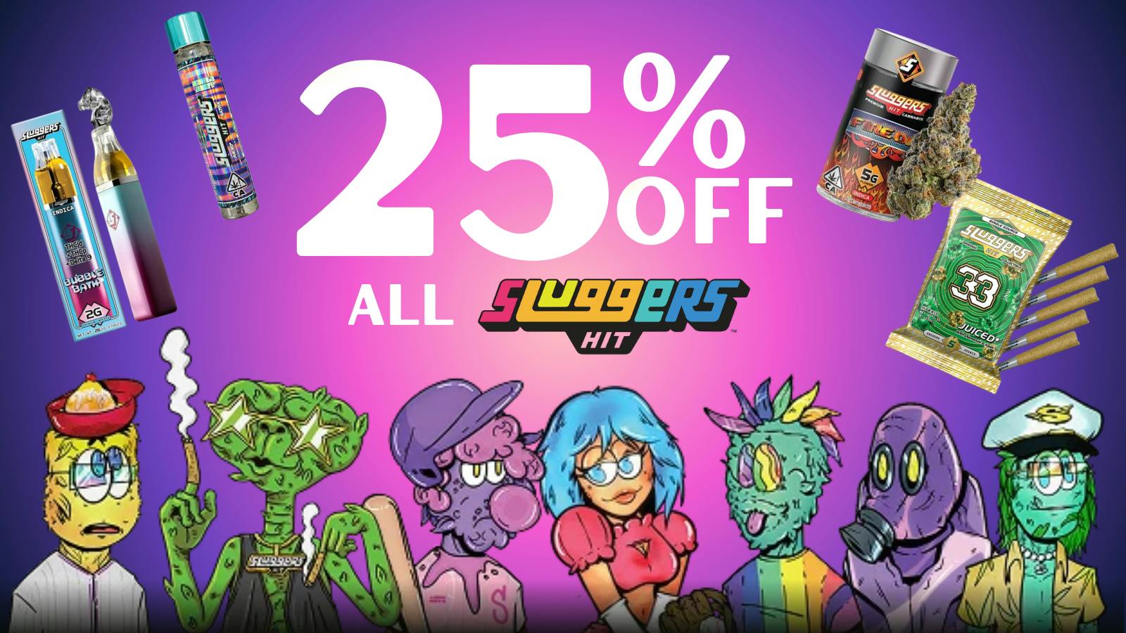 Better Daze Delivery - Covina Sluggers 25% OFF