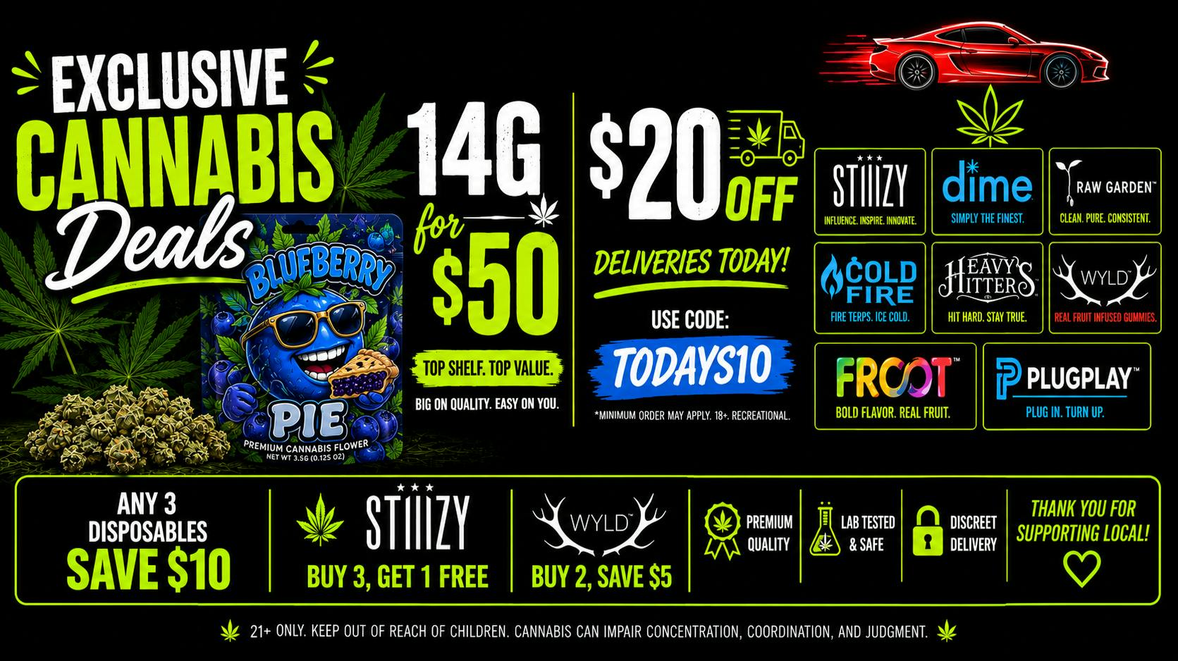 MedMen - Temecula Spend $100, get $20 off