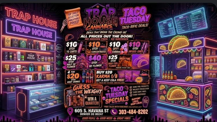 Traphouse Taco Tuesday at Trap House!!
