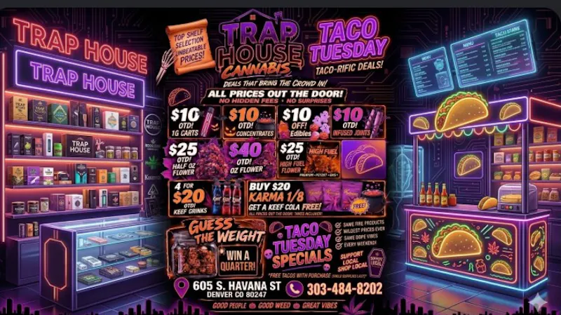 Traphouse Taco Tuesday at Trap House!!