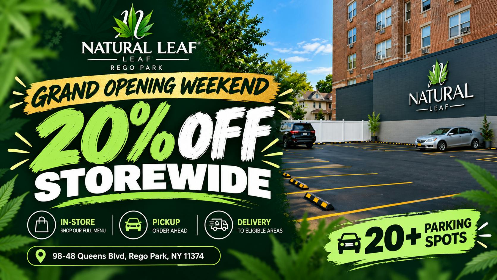 Natural Leaf Dispensary 🌿 20% OFF Storewide! 🌿