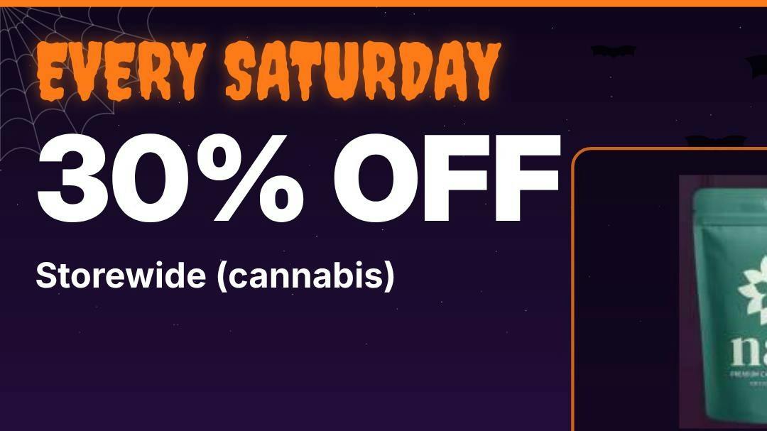 NAR Cannabis - Mount Laurel SATURDAYS: 30% OFF STOREWIDE