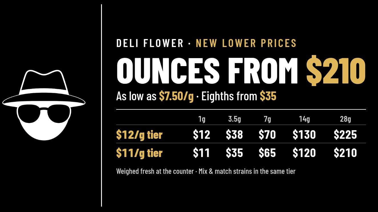 My Dealer $210 Ounces - Deli flower