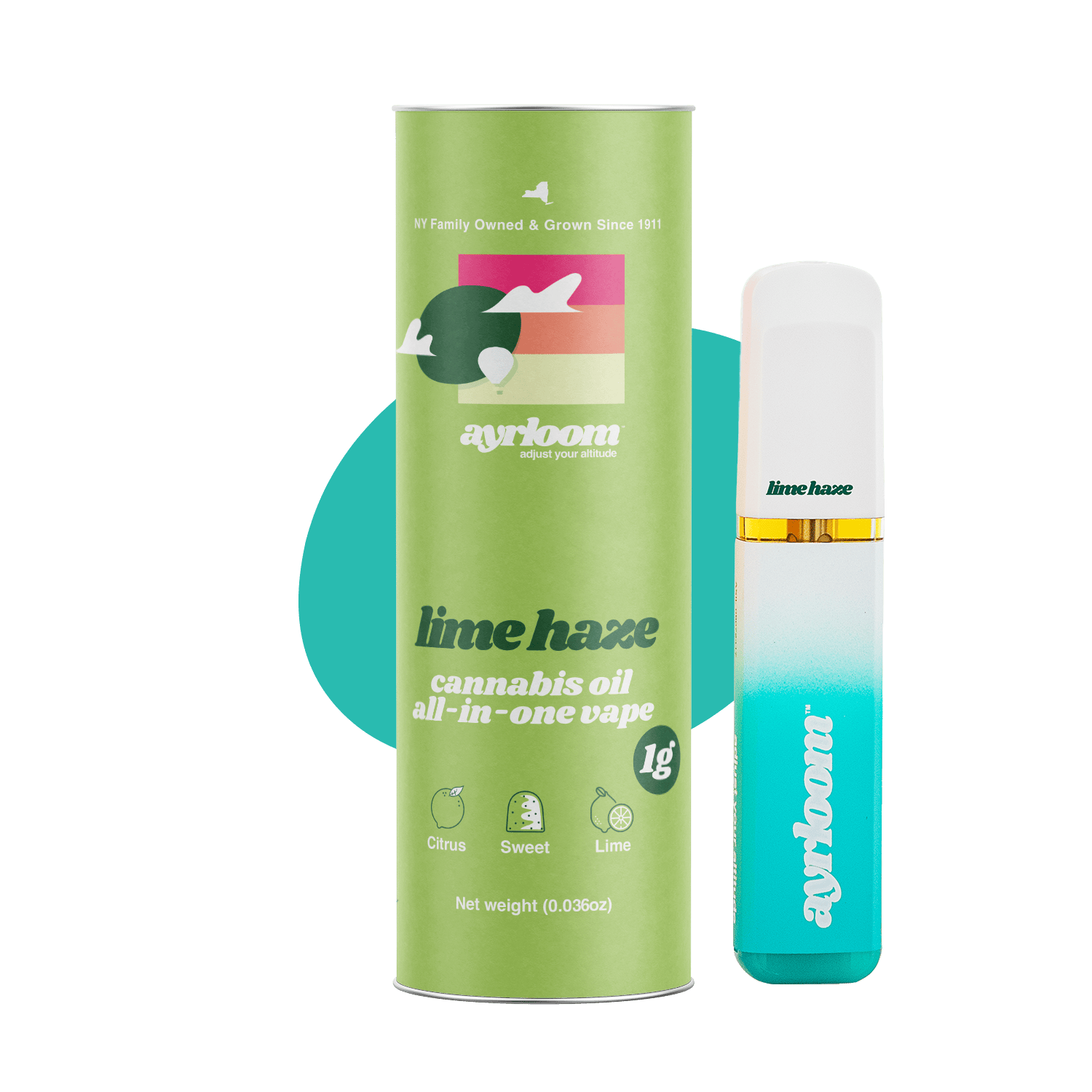 ayrloom - Lime Haze | Disposable | 1g - 1