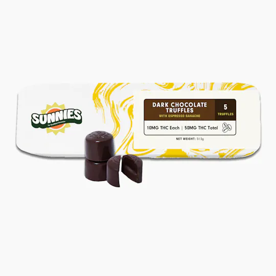SunMed Growers - Truffles Dark Chocolate Espresso 50mg - 1