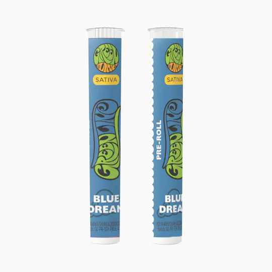 Greenline - Blue Dream - Indoor Flower Pre-Roll - Sativa - 1g - 1