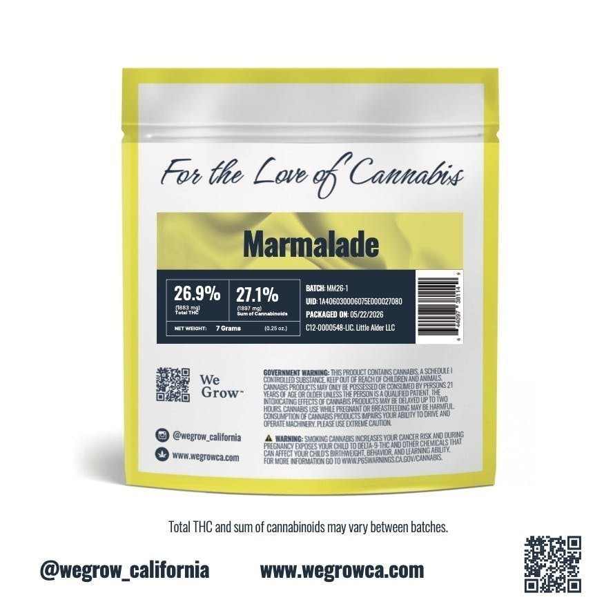 We Grow - We Grow | Marmlade | Smalls | 7g - 1