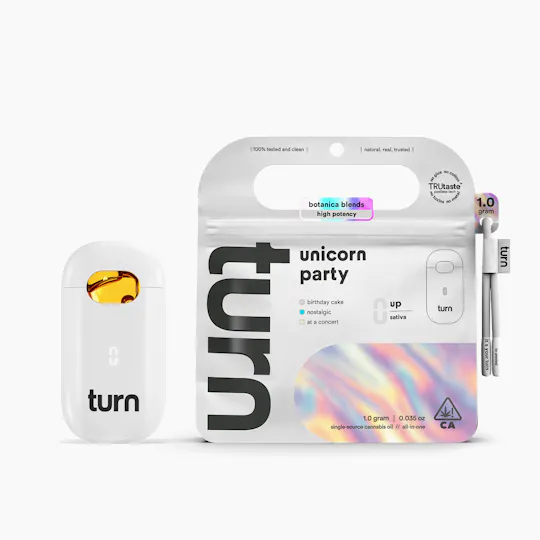 turn - Unicorn Party | Botanica Blends | AIO | Sativa (4) - 1