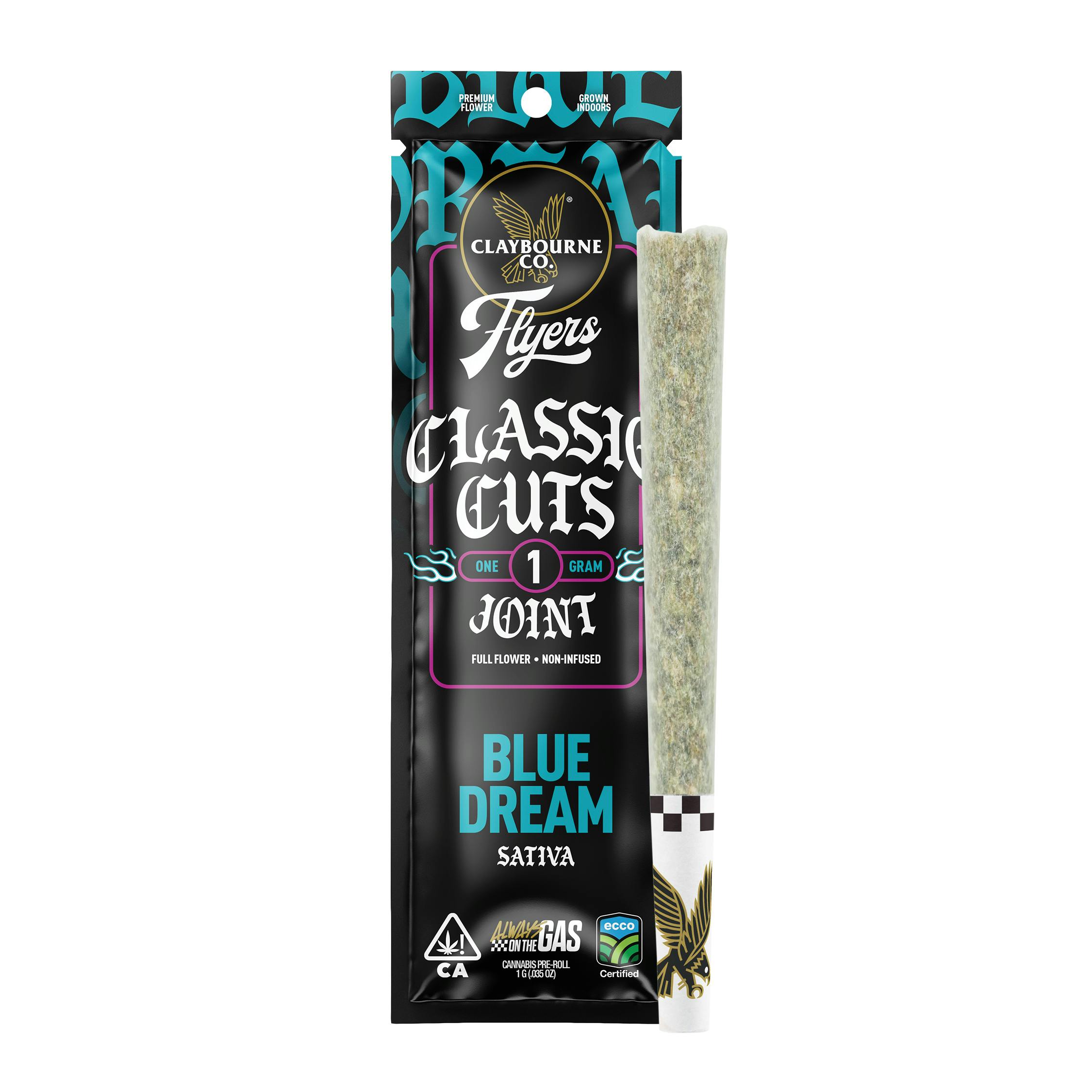 Claybourne Co. - Blue Dream (1g) - Classic Cuts Flyers - 1