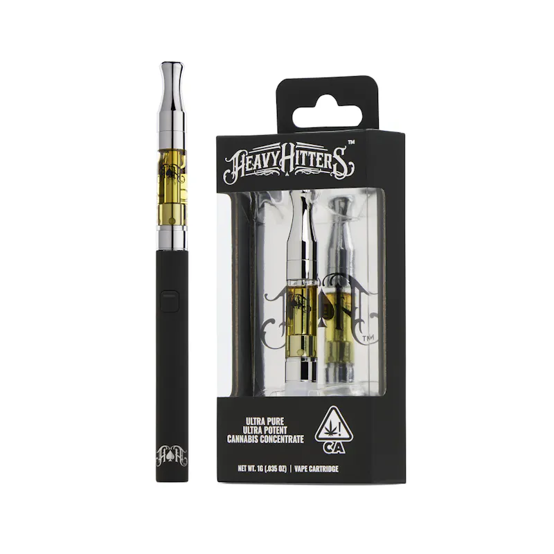 Heavy Hitters Skywalker OG Hybrid - Ultra Extract High Purity Oil - 1G Vape Cartridge cartridge