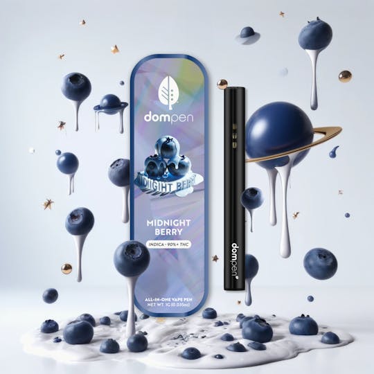 dompen™ & Koa - dompen™ Midnight Berry (Indica) - 1G Disposable - 1