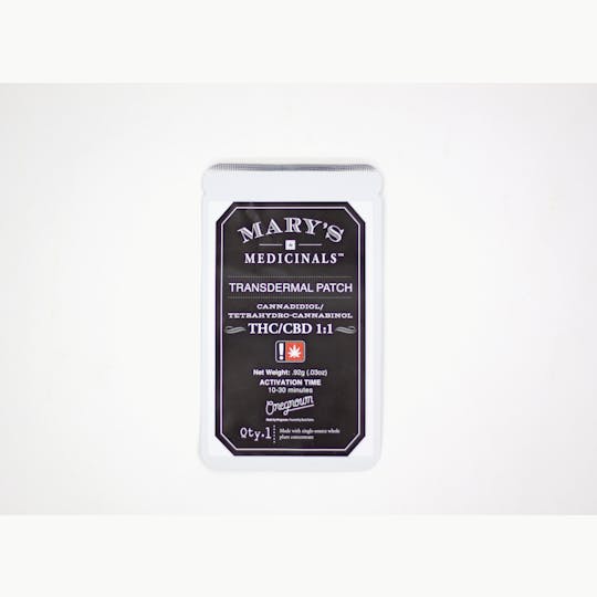Oregrown - 1 : 1 Transdermal Patch - 1
