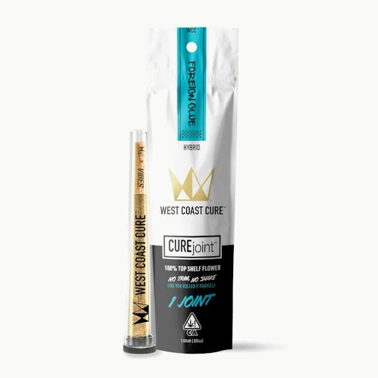 West Coast Cure - Foreign Glue - Top Shelf CUREjoint 1g - 1
