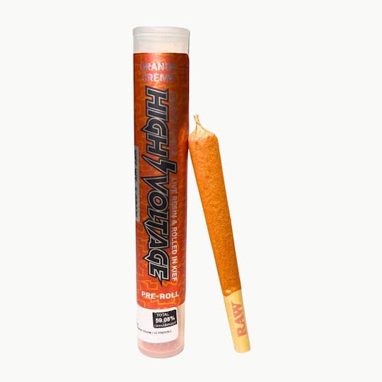 High Voltage - Orange Creme High Voltage Preroll - 1