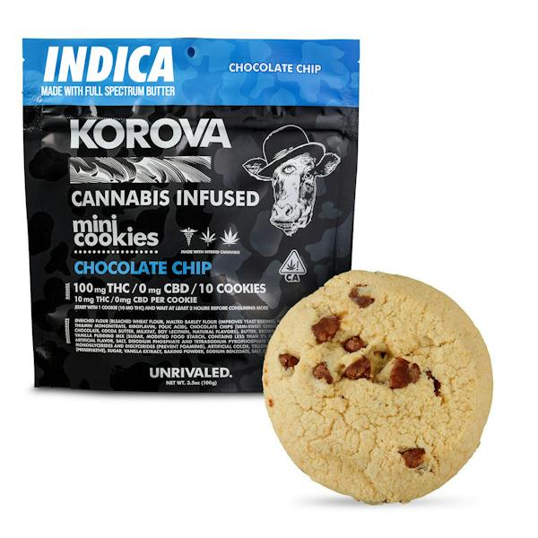 Korova Indica Chocolate Chip Mini Cookies