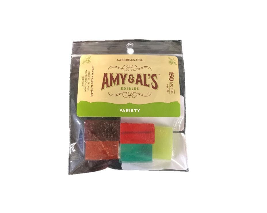 Hard Candy Variety Pack 150 mg Amy and Al's Edibles