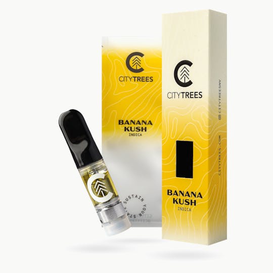 City Trees - City Trees .5g Banana Kush Cartridge - 1