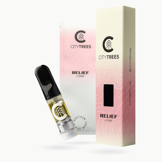 City Trees - Lychee Relief Cartridge | 0.5g - 1
