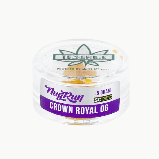 THClear - THCRUMBLE - SUPER GREEN CRACK (.5 GRAMS) - 1