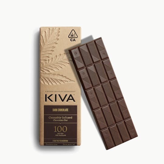 Kiva Confections - Kiva Dark Chocolate Bar - 1
