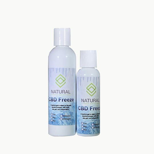 Natural Stress Solutions - Pure CBD-Freeze 2oz - 200mg - 1