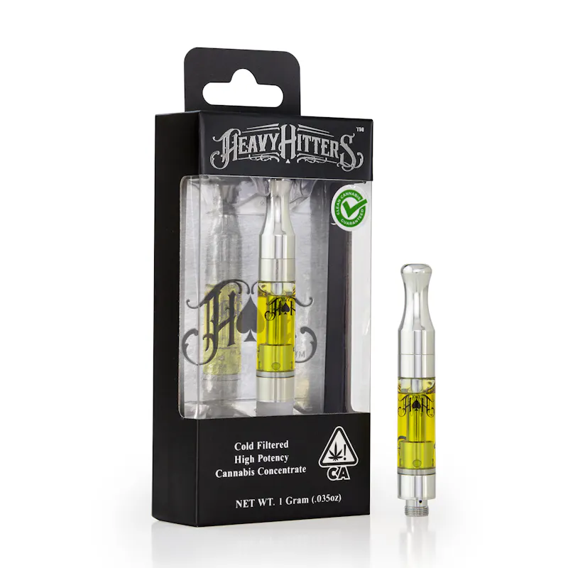 Heavy Hitters Ultra Potent Super Lemon Haze 1g Cartridge cartridge
