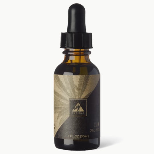 Topikal CBD - 250mg CBD Oil Tincture (Unflavored) - 1