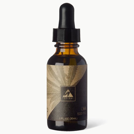 Topikal CBD - 500mg CBD Oil Tincture (Unflavored) - 1