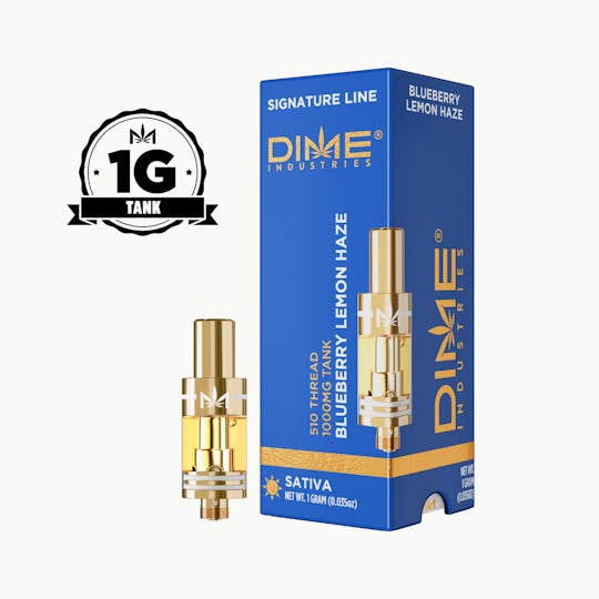 Dime Industries - Blueberry Lemon Haze 1000mg Tank - 1