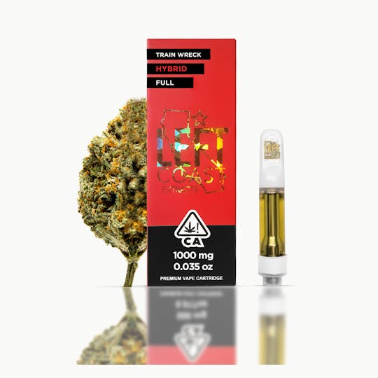 LEFT COAST - Trainwreck- Premium THC Cartridge 1G - 1