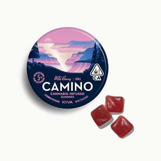 Kiva Confections - Camino Wild Berry "Chill" Gummies - 1