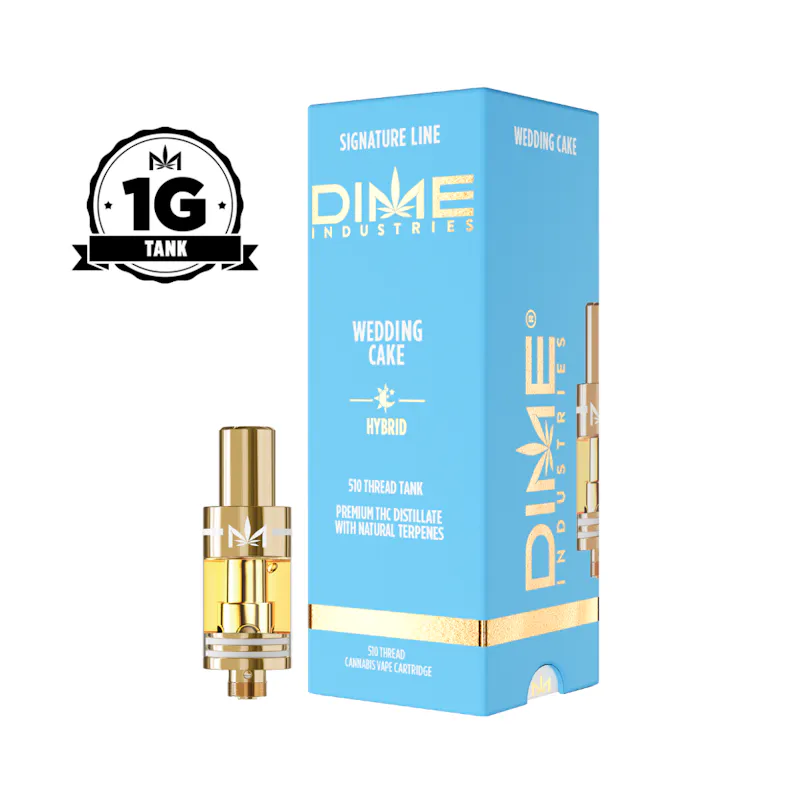 Dime Industries Wedding Cake 1G Tank cartridge