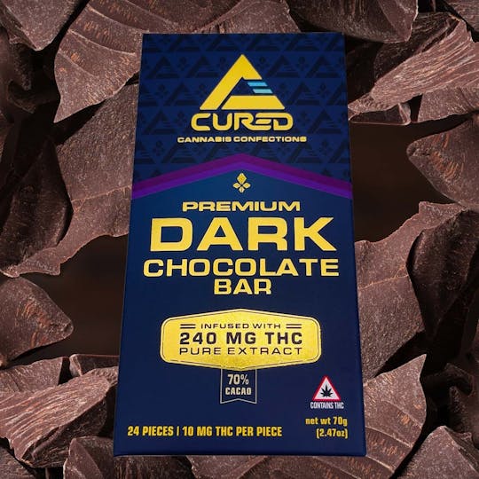 Cured - Dark Chocolate Bar - 1