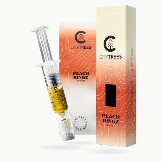 City Trees - City Trees .5g Peach Ringz Applicator - 1