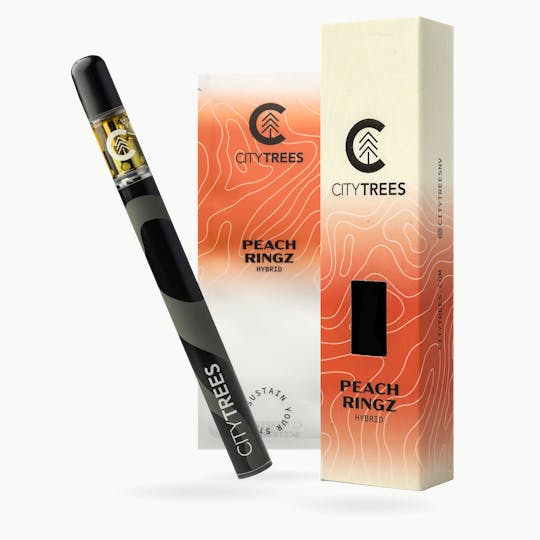 City Trees - City Trees 500mg Peach Ringz Disposable Vape Pen - 1