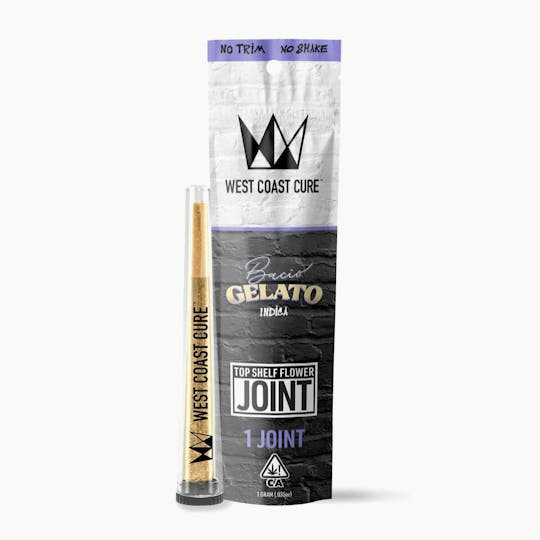 West Coast Cure - Bacio Gelato - Top Shelf CUREjoint 1g - 1