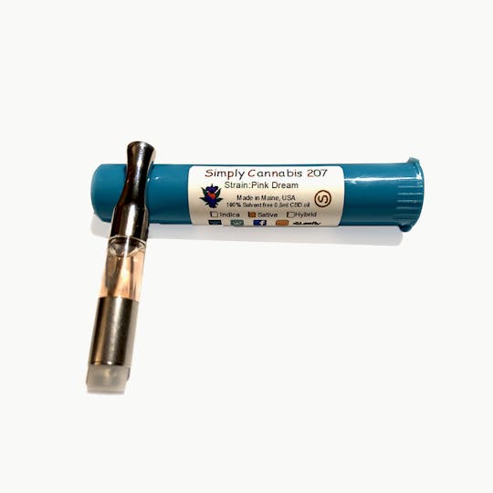 Simply Cannabis 207 - 0.5ml Vape Cartridges CBD - Pink Dream - 1