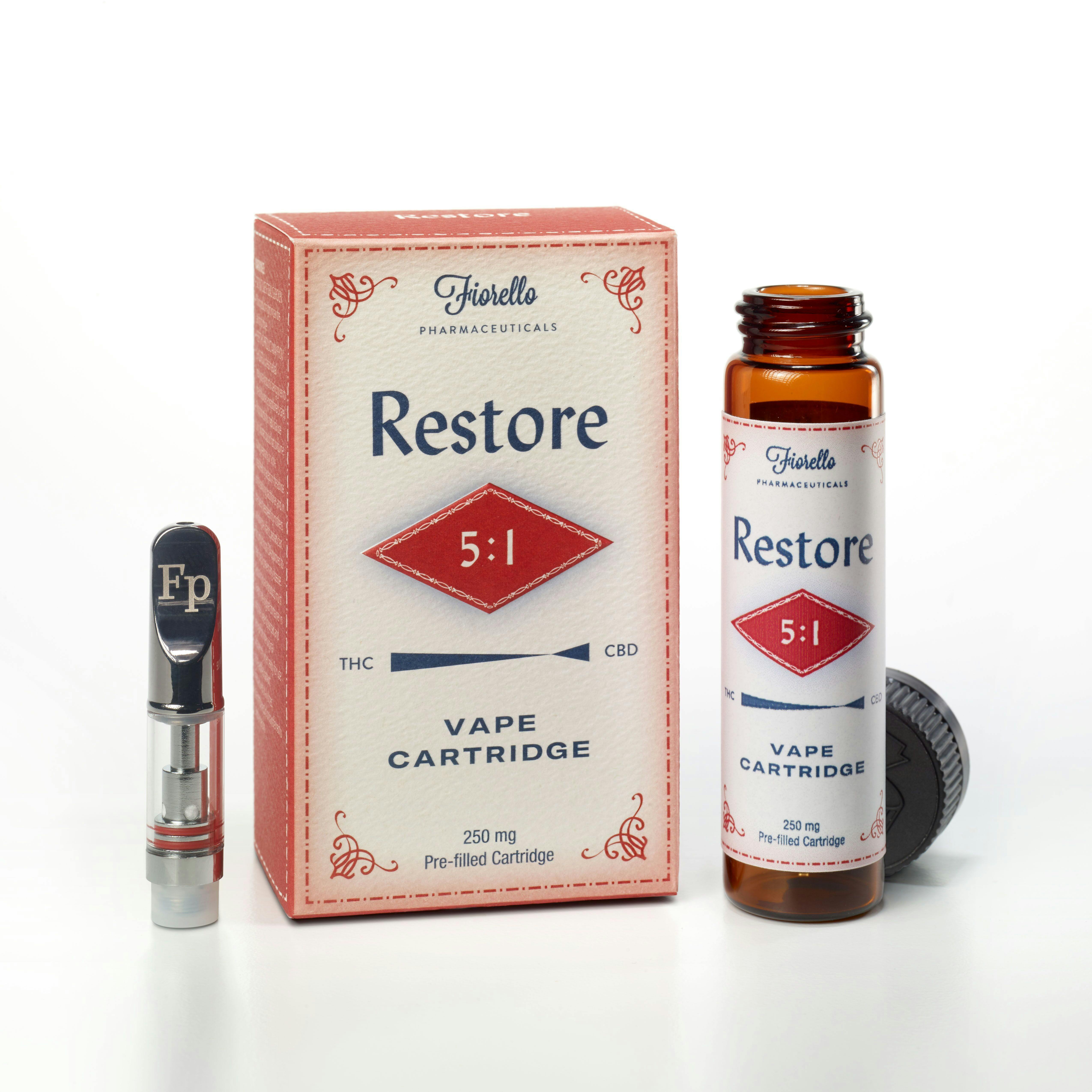 Fp WELLNESS Restore 5:1 Vape Cartridge - 250mg