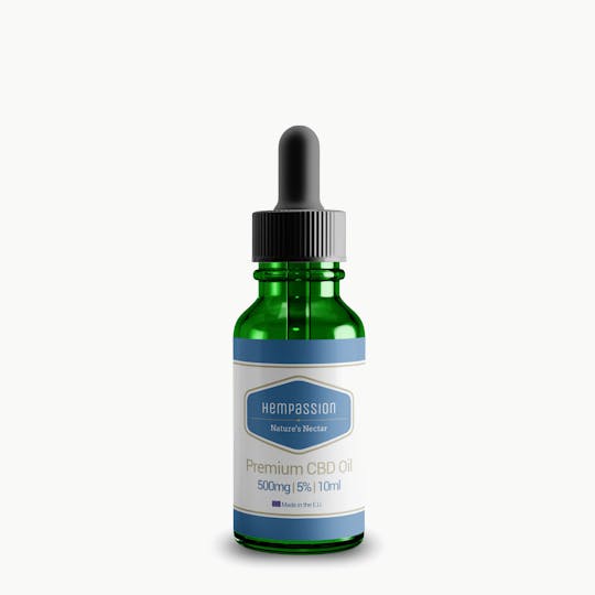 Hempassion - CBD Oil – 10ml – 5% – 500mg - 1