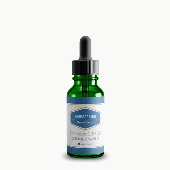 Hempassion - CBD Oil – 10ml – 20% – 2000mg - 1