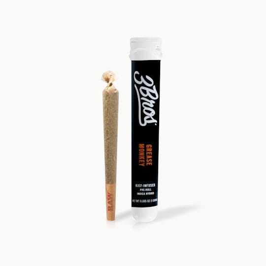 3 Bros Grow - Grease Monkey Pre-roll - 1
