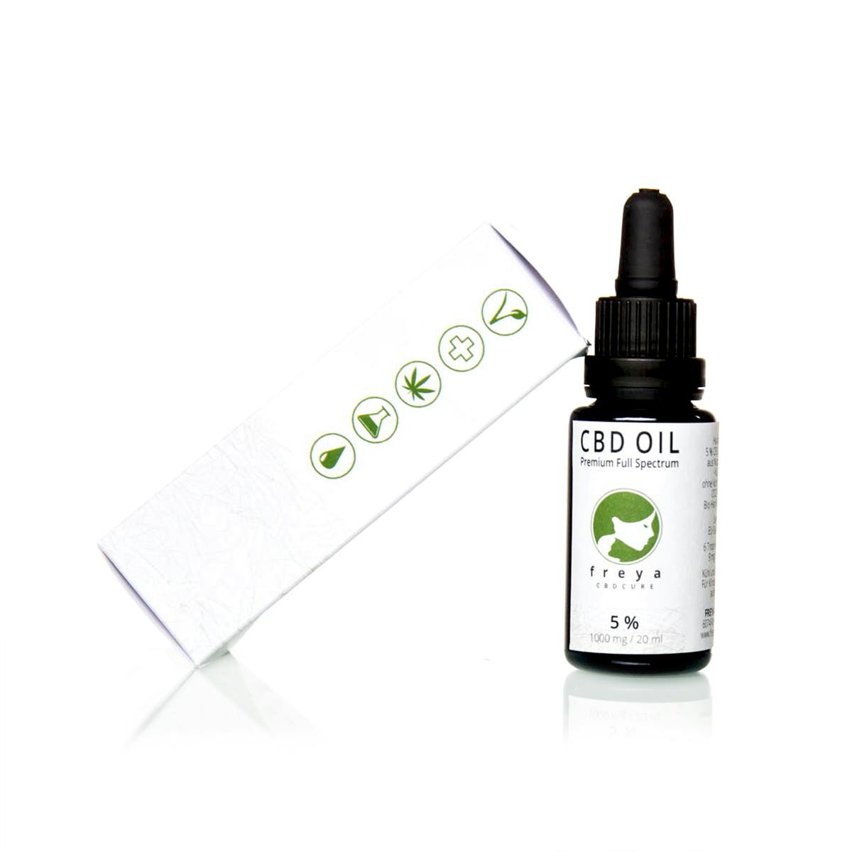 freya CBDCURE - freya-CBDCURE Öl Full Spectrum 1000mg - 1