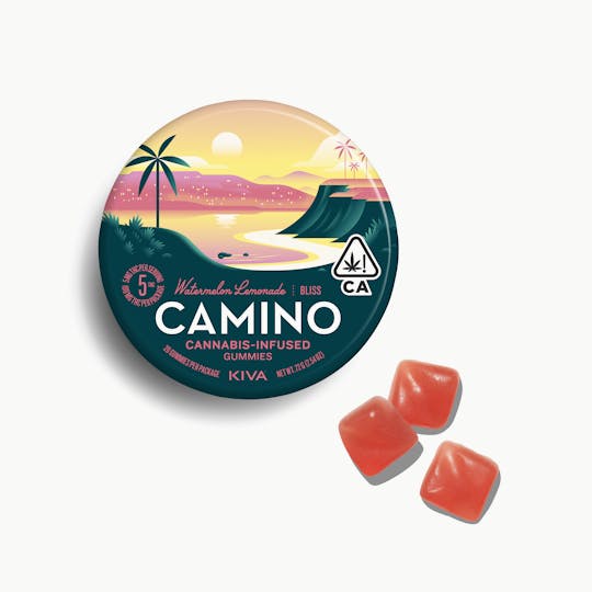 Kiva Confections - Camino Watermelon Lemonade "Bliss" Gummies - 1