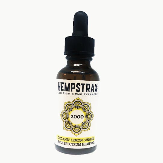 Hempstrax - 2000mg Full Spectrum Tincture-7 flavors available - 1