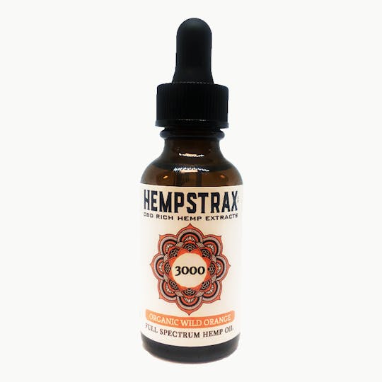 Hempstrax - 3000mg Full Spectrum Tincture-7 flavors available - 1